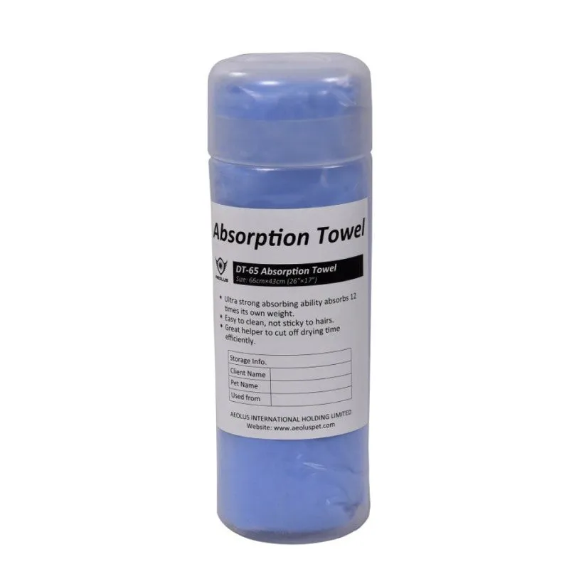 Aeolus Super Dry Absorption Towels for Dogs & Cats, Assorted