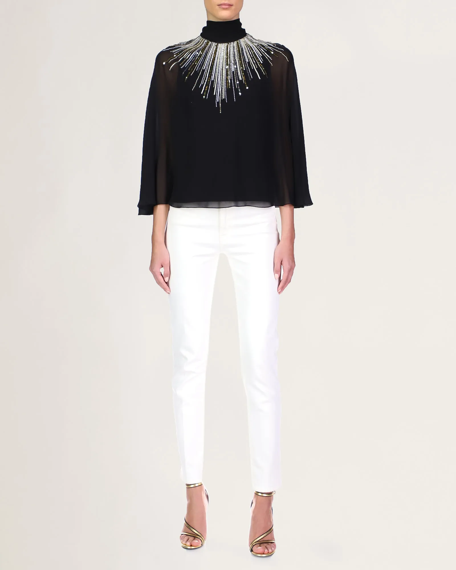 Aidan Caped Blouse