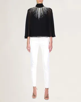 Aidan Caped Blouse