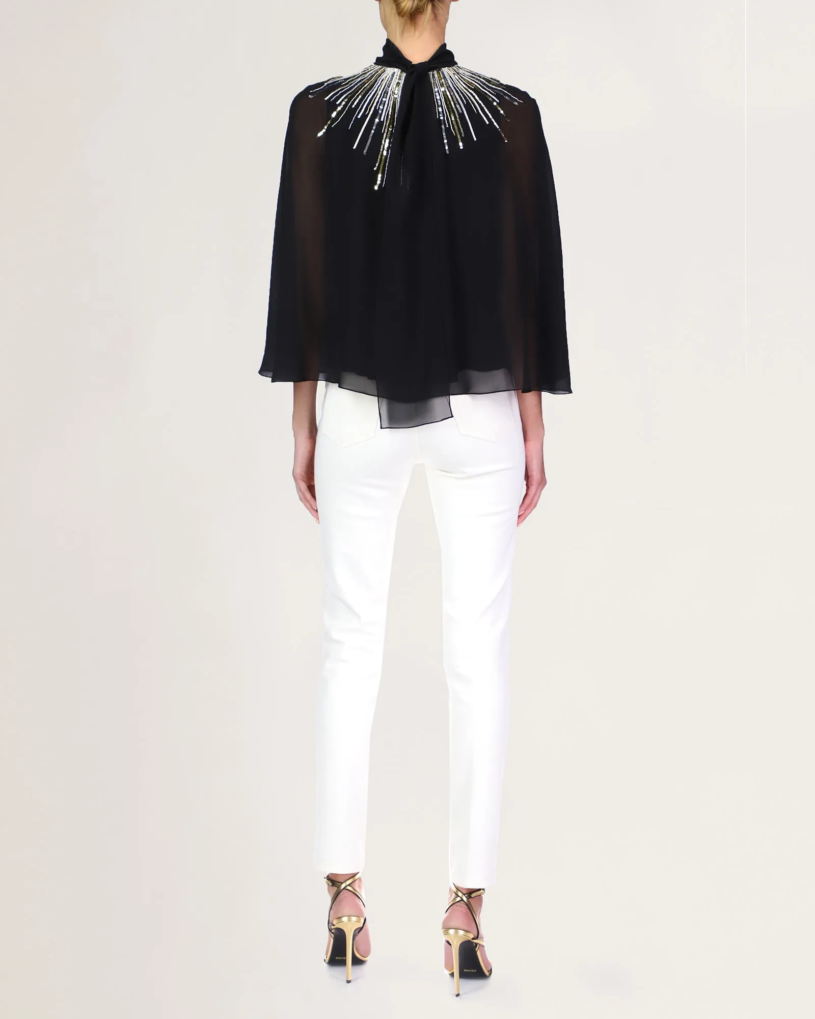 Aidan Caped Blouse