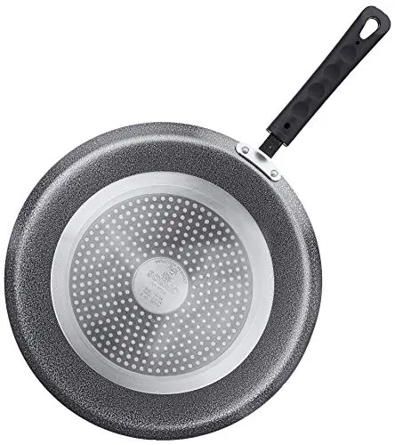 Amazon Brand - Solimo - NON STICK TAWA (29 CM, HAMMERTONE FINISH, 3 COAT, 2.9 MM THICKNESS, Black