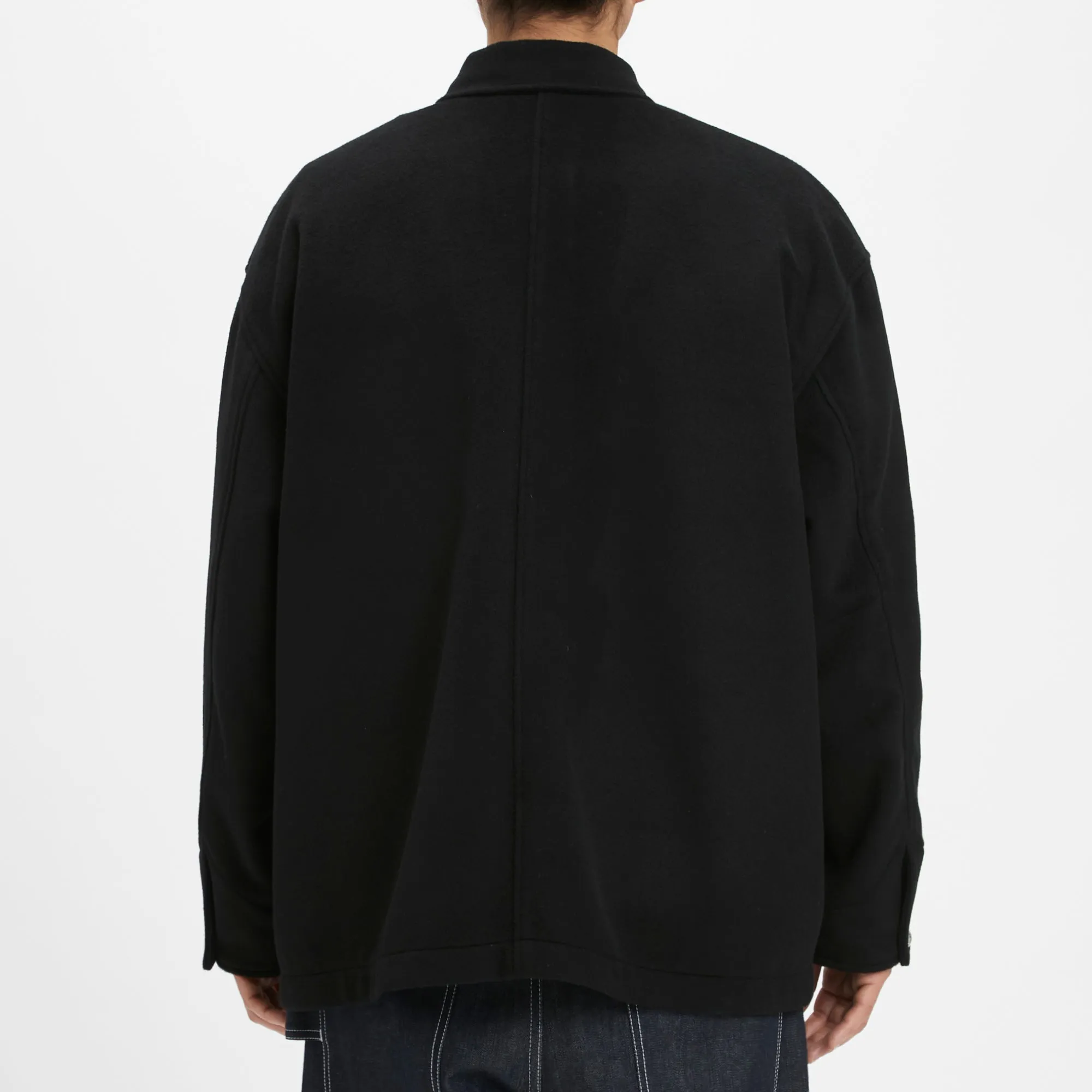 Barn Coat – Black Wool