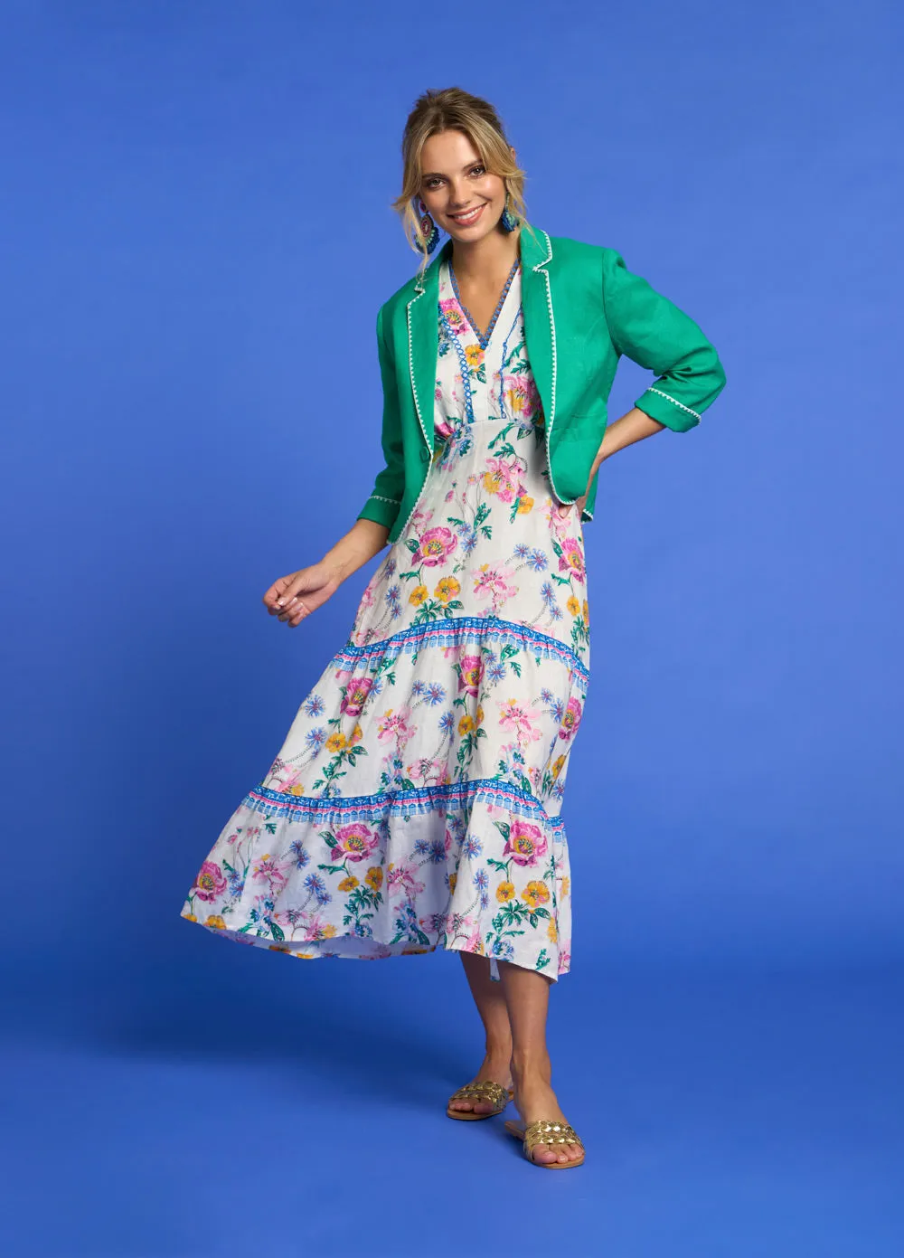Bejewelled Midi Dress