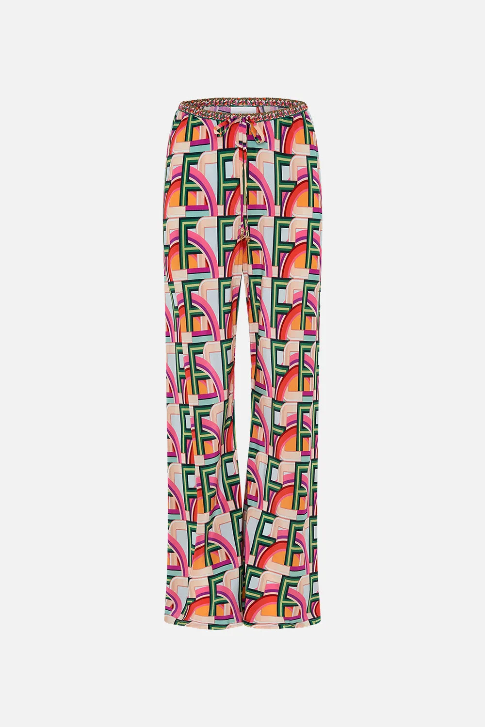 BIAS CUT DRAWSTRING PANT AN ITALIAN WELCOME