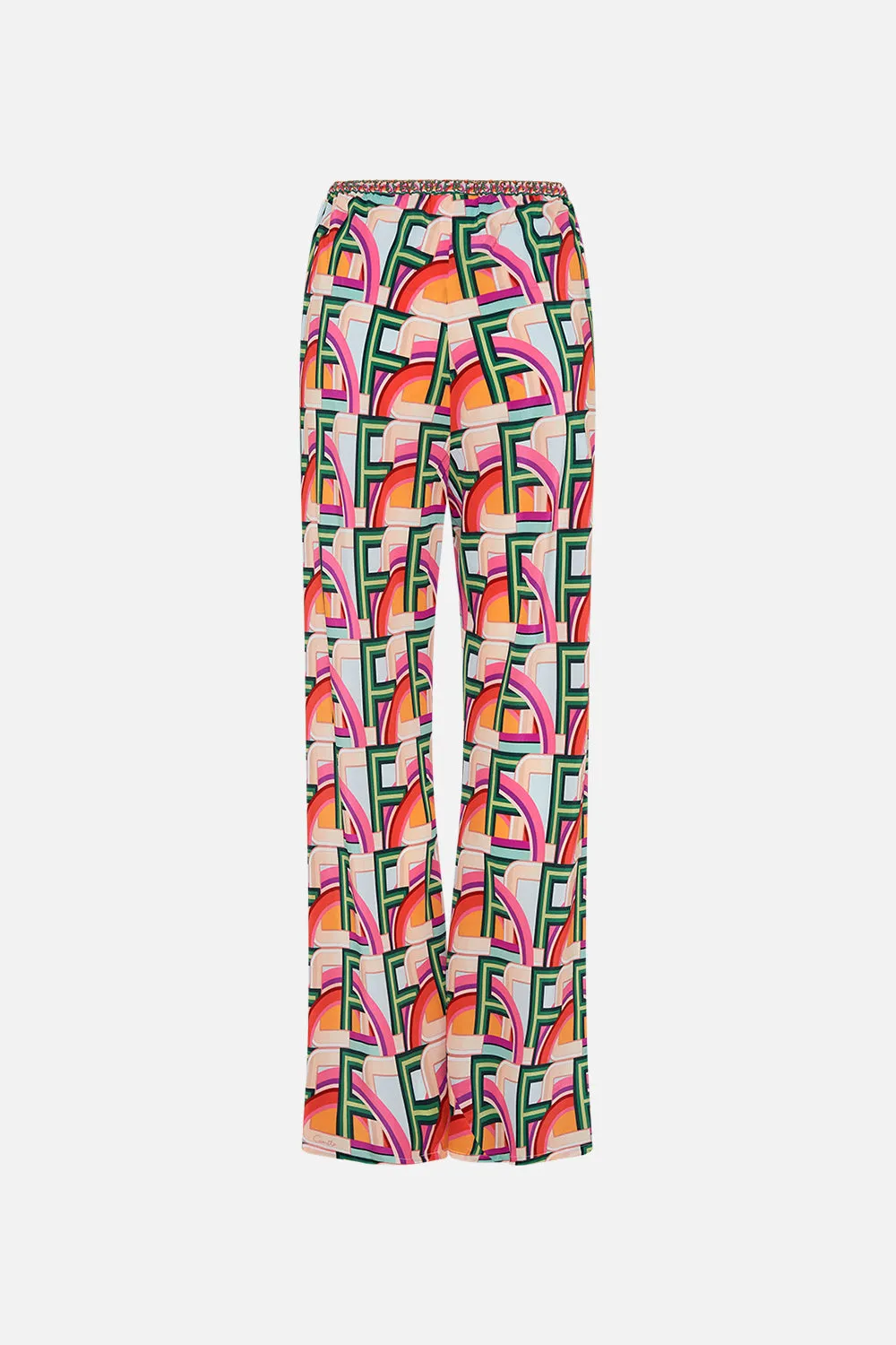 BIAS CUT DRAWSTRING PANT AN ITALIAN WELCOME