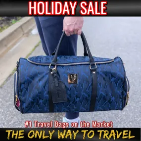 Blue Camo Duffle (HOLIDAY SALE)