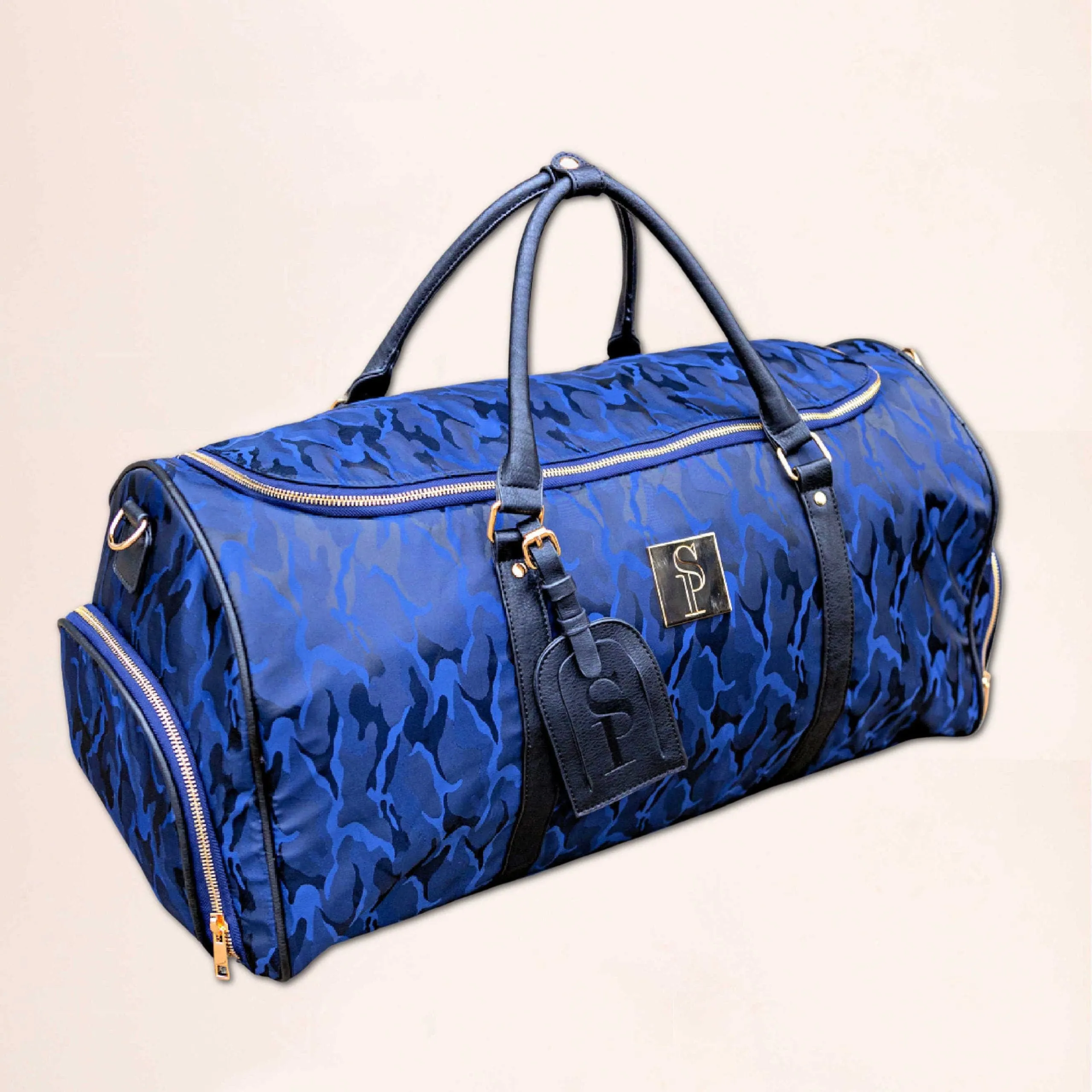Blue Camo Duffle (HOLIDAY SALE)