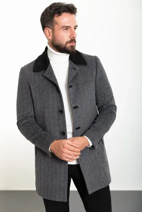 Brabion Eden Patterned Slim Fit Coat