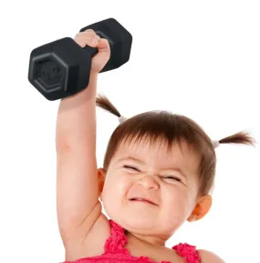 Buff Baby Dumbbell Rattle