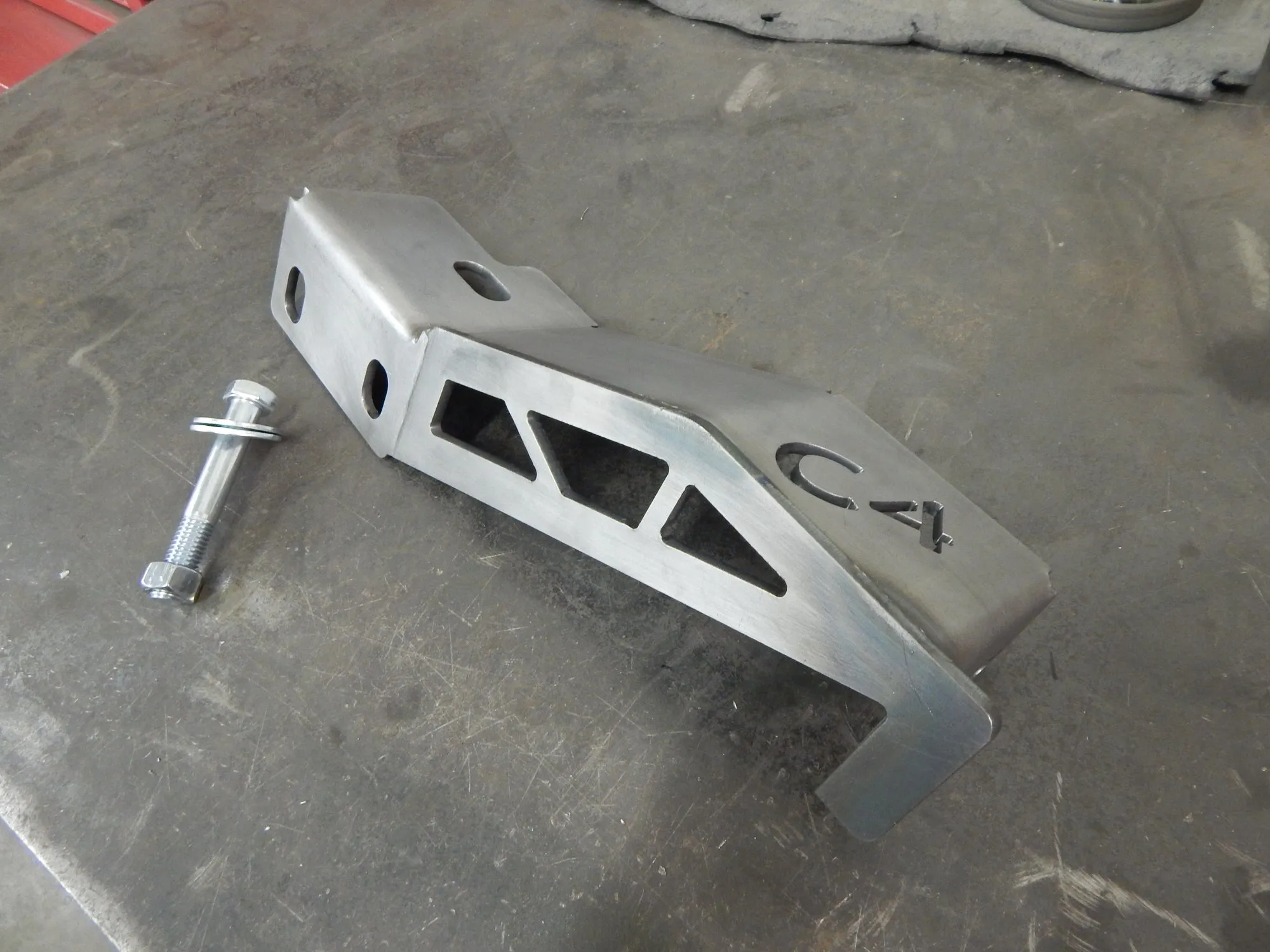 C4 Fabrication Front Bumper Frame Support Bracket For Tacoma (2016-2023)