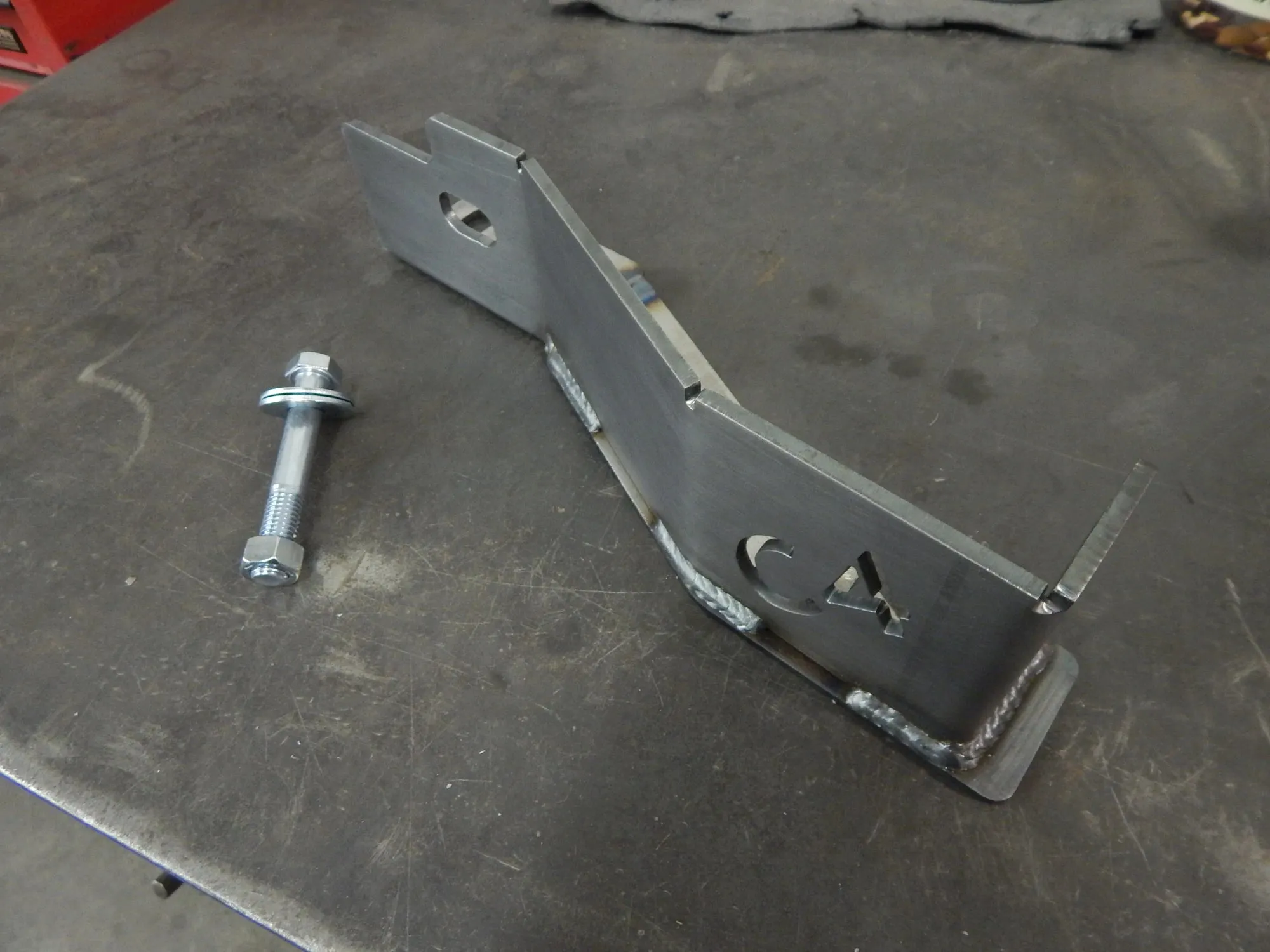 C4 Front Bumper Frame Support Brackets For Tacoma (2016-2023)