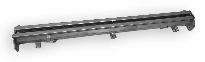 Combisteel Kitchen Trench Drain Connectable Slotted Channel 1000 x 65mm - 7107.0010