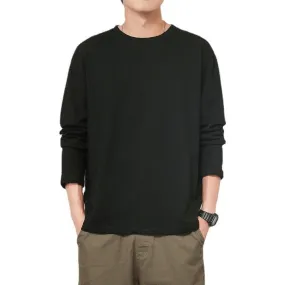 Cotton Men's Long Sleeve T-Shirt