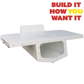 Custom Build High Flotation Single Outboard Engine Bracket