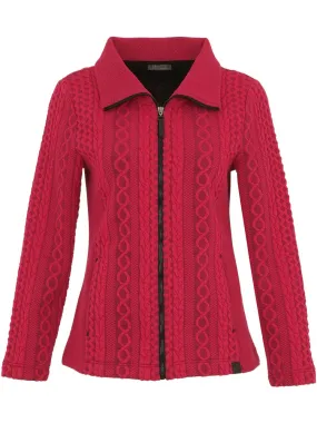 DOLCEZZA - CABLE KNIT JACKET