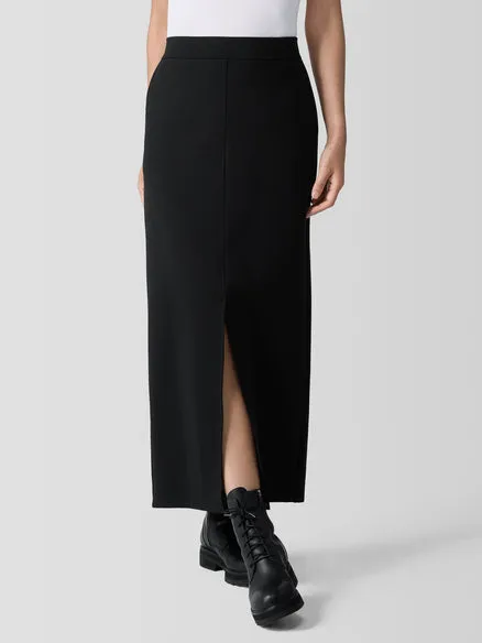 Eileen Fisher Washable Ponte Stretch Straight Skirt
