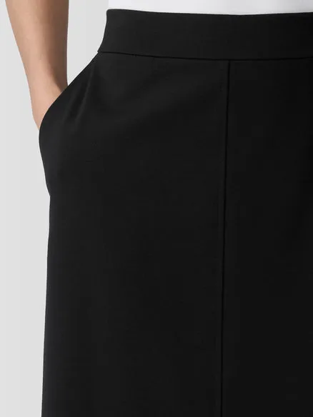 Eileen Fisher Washable Ponte Stretch Straight Skirt