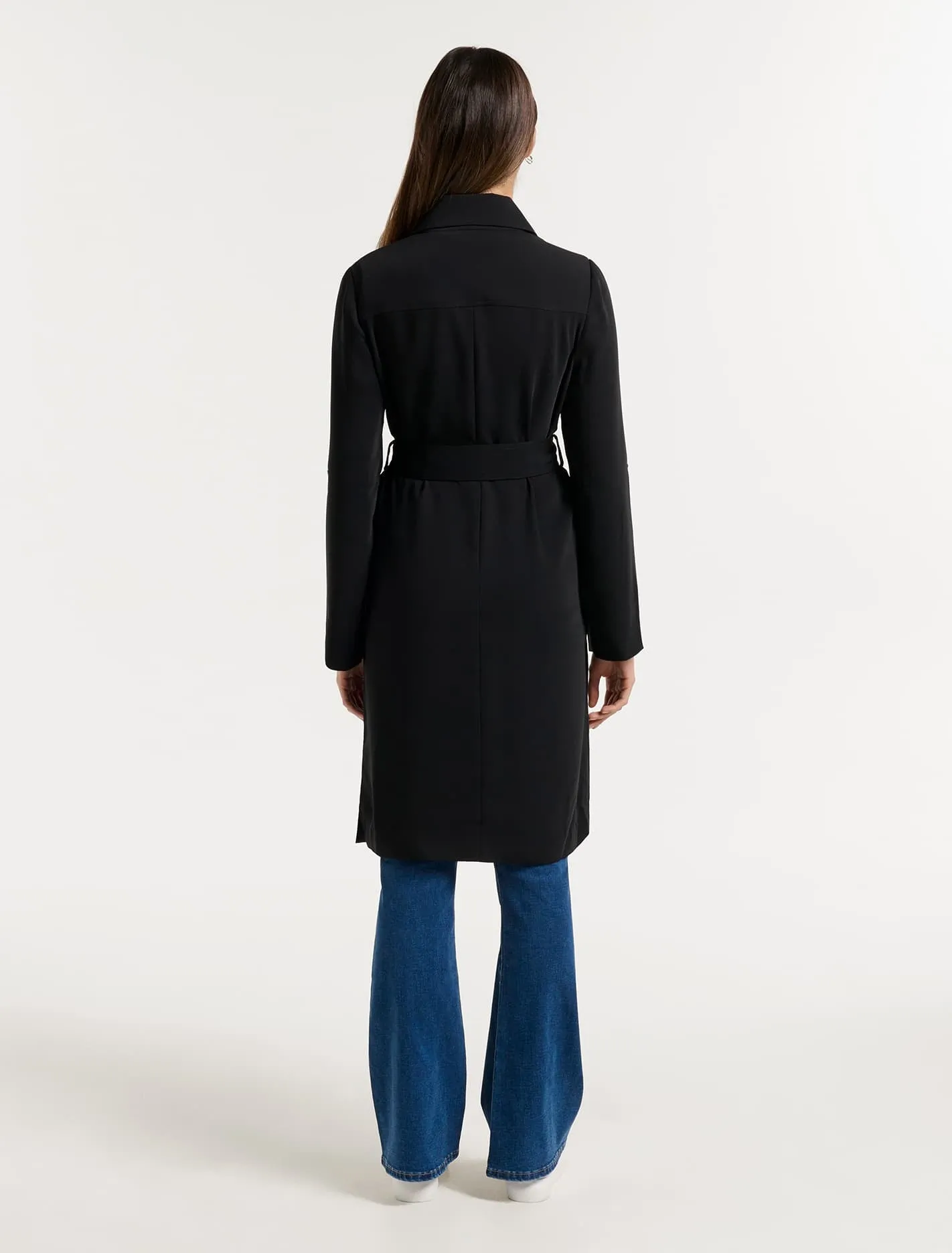 Farrah Soft Trench Coat