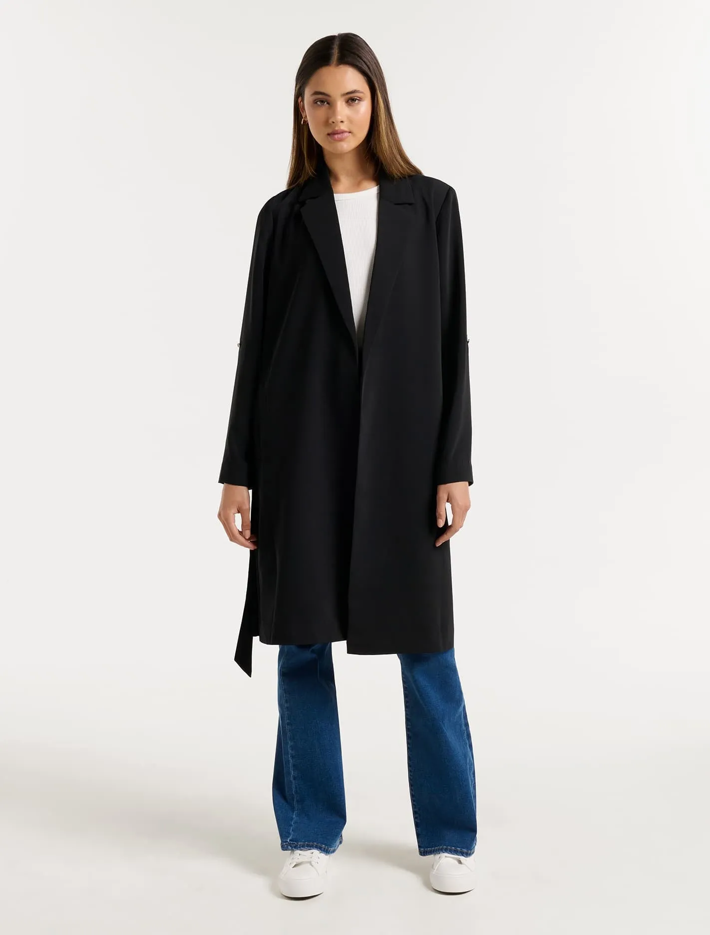 Farrah Soft Trench Coat