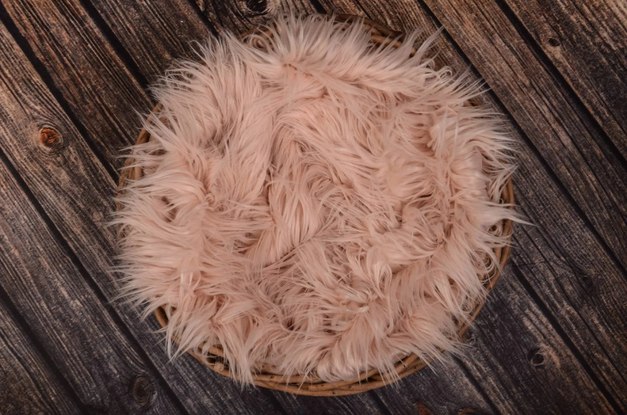 Faux Fur - Baby Pink