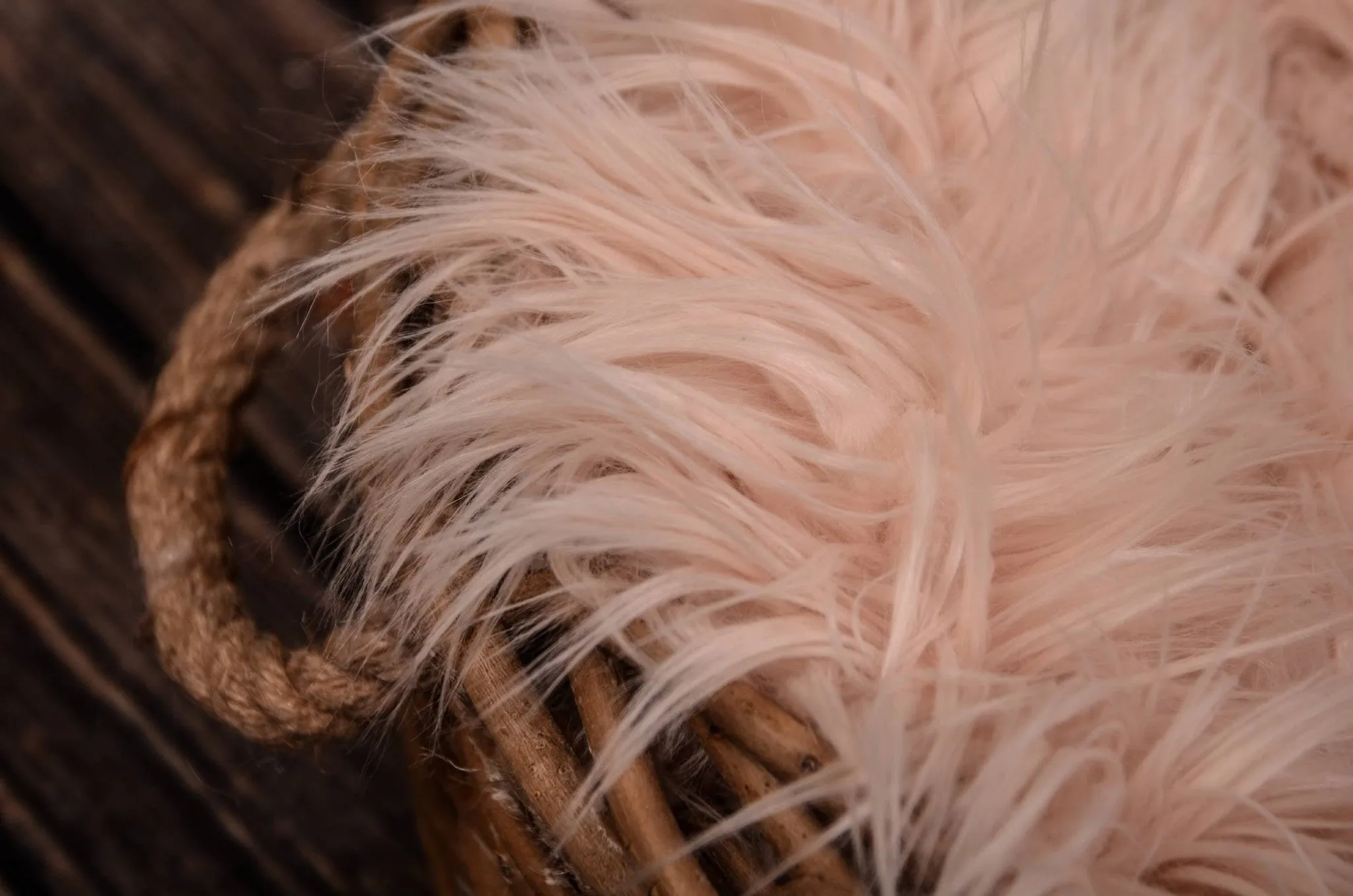 Faux Fur - Baby Pink
