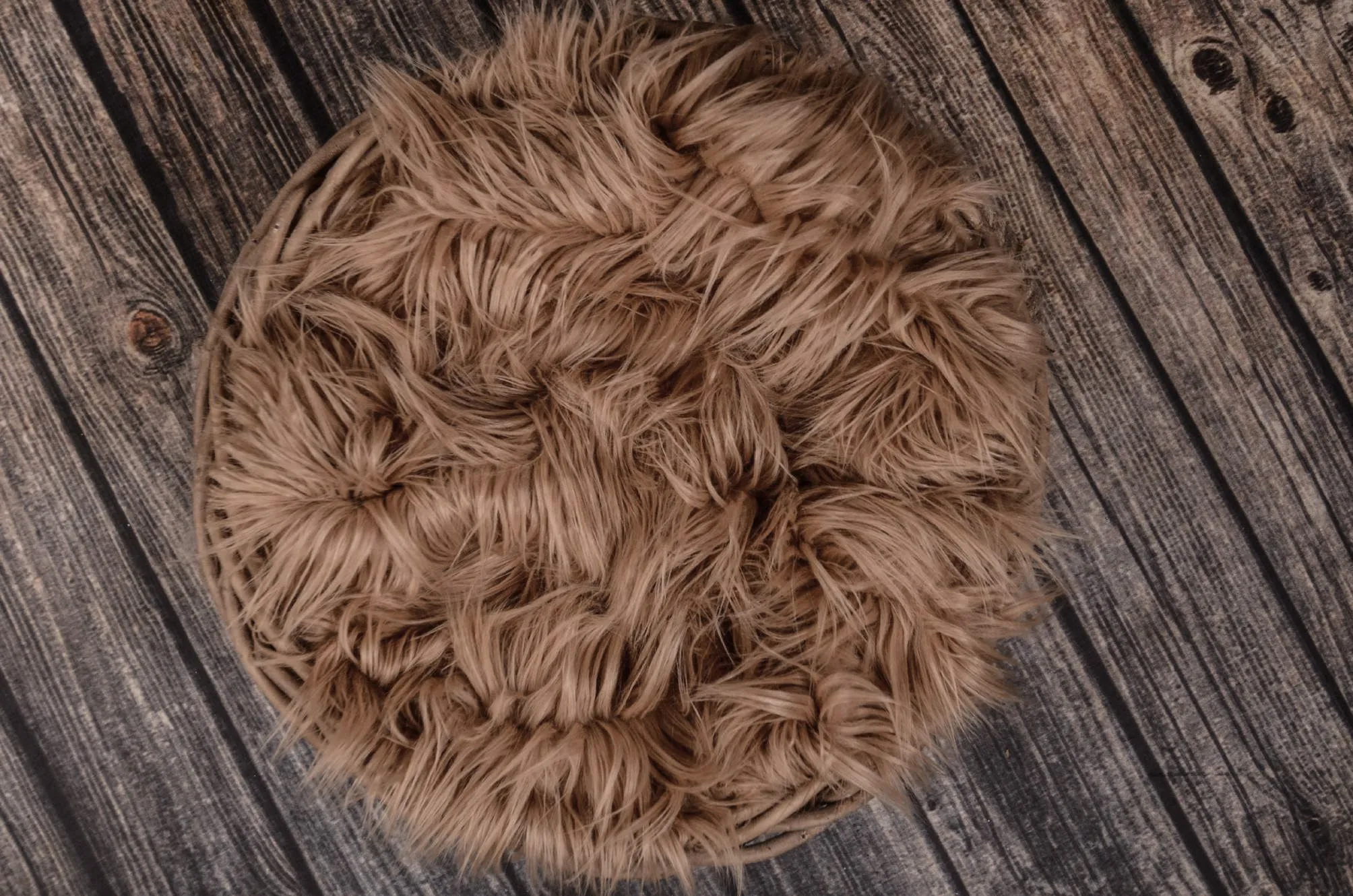 Faux Fur - Camel