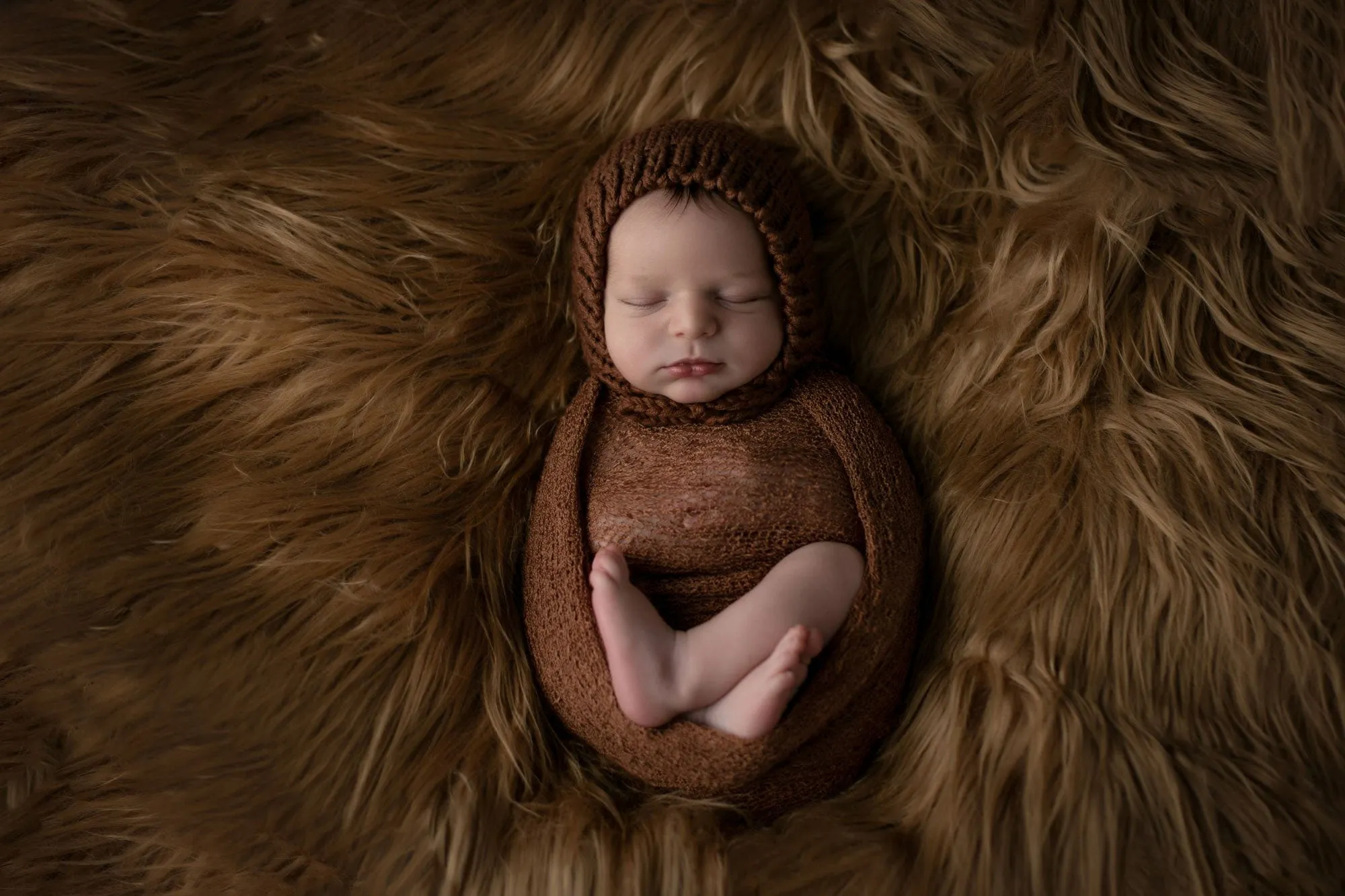 Faux Fur - Camel