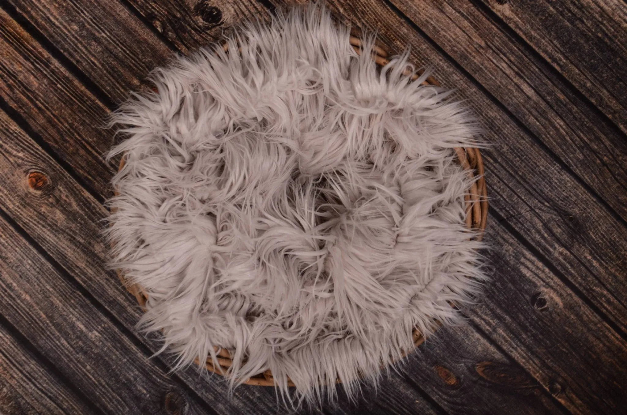 Faux Fur - Silver