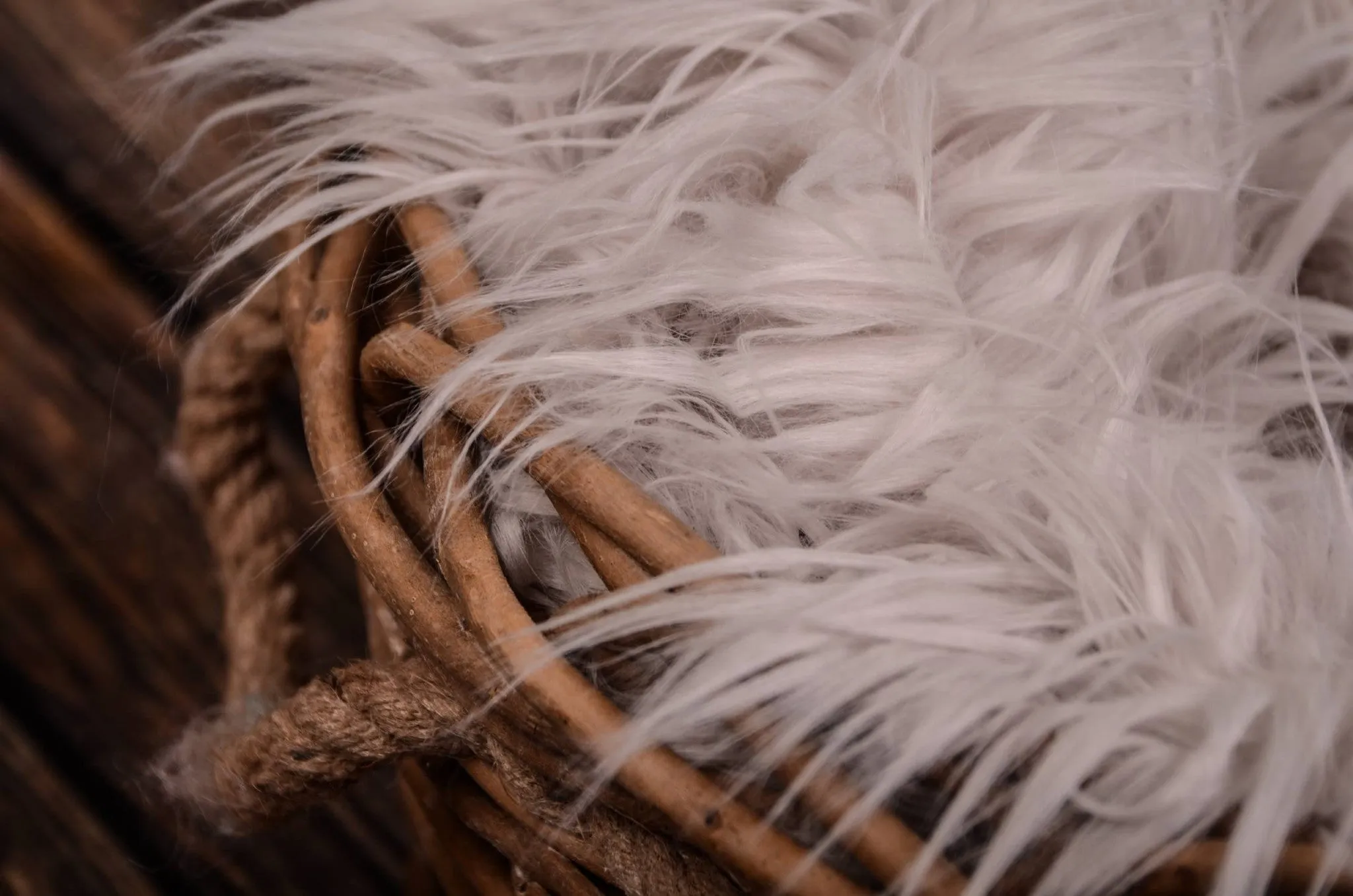Faux Fur - Silver