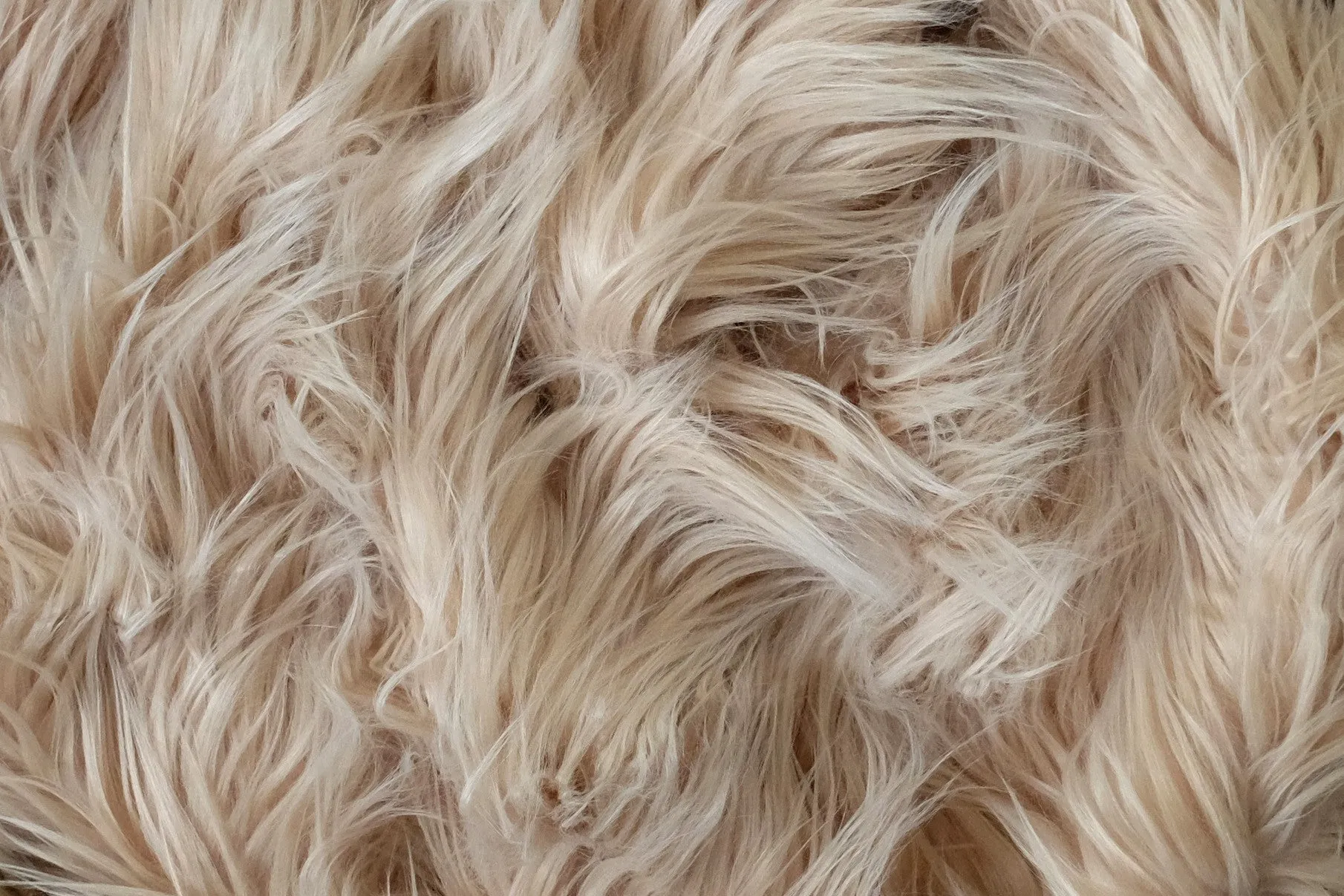 Faux Fur - Wheat