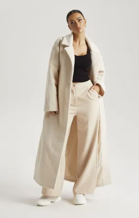 Faux Wool Coat