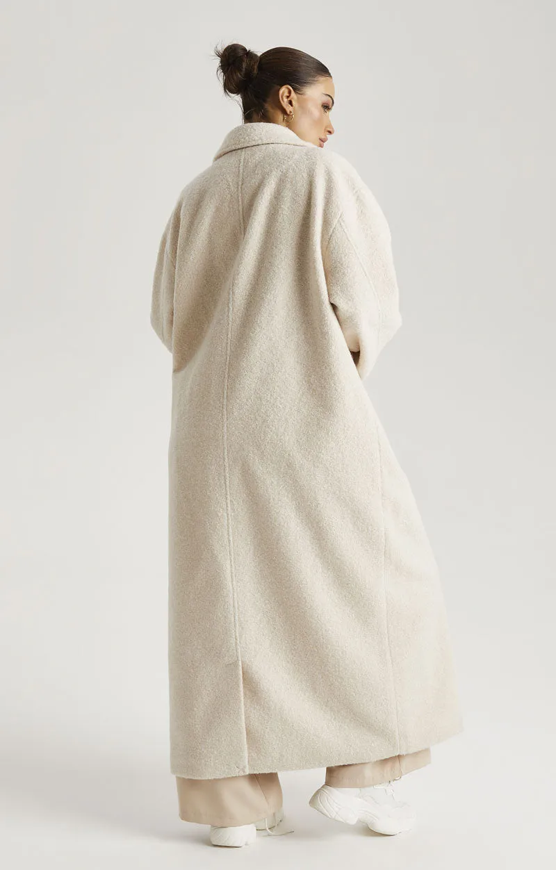 Faux Wool Coat