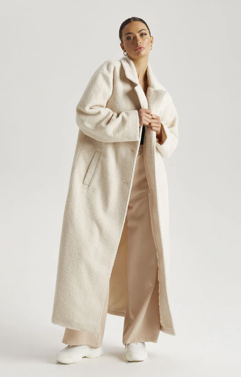 Faux Wool Coat