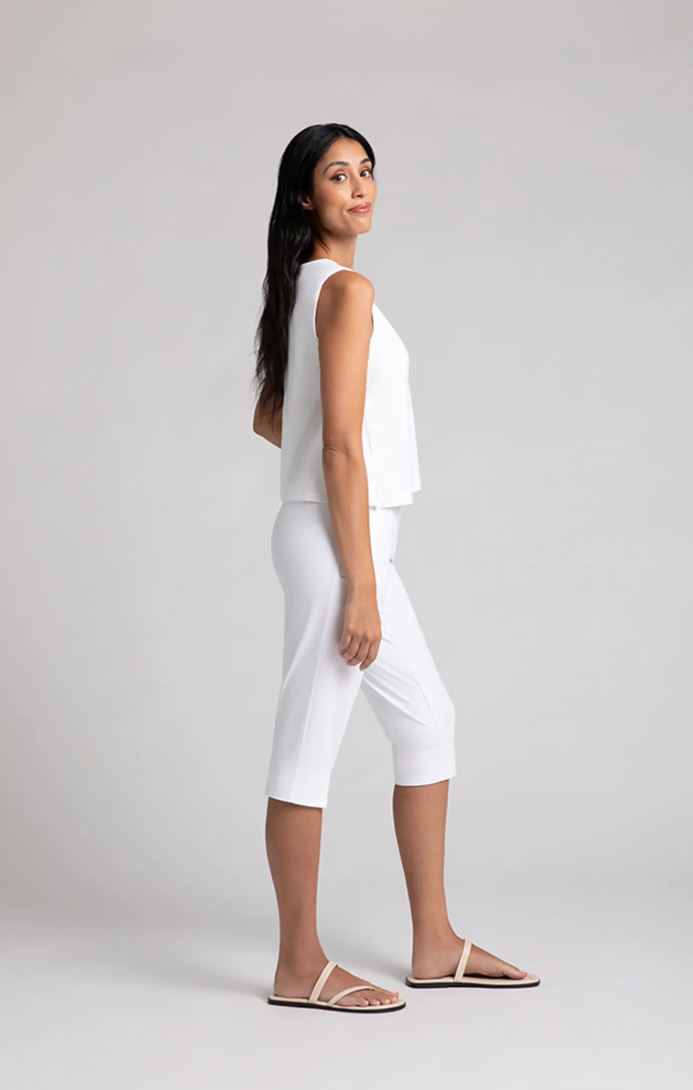 Flared Shell, White