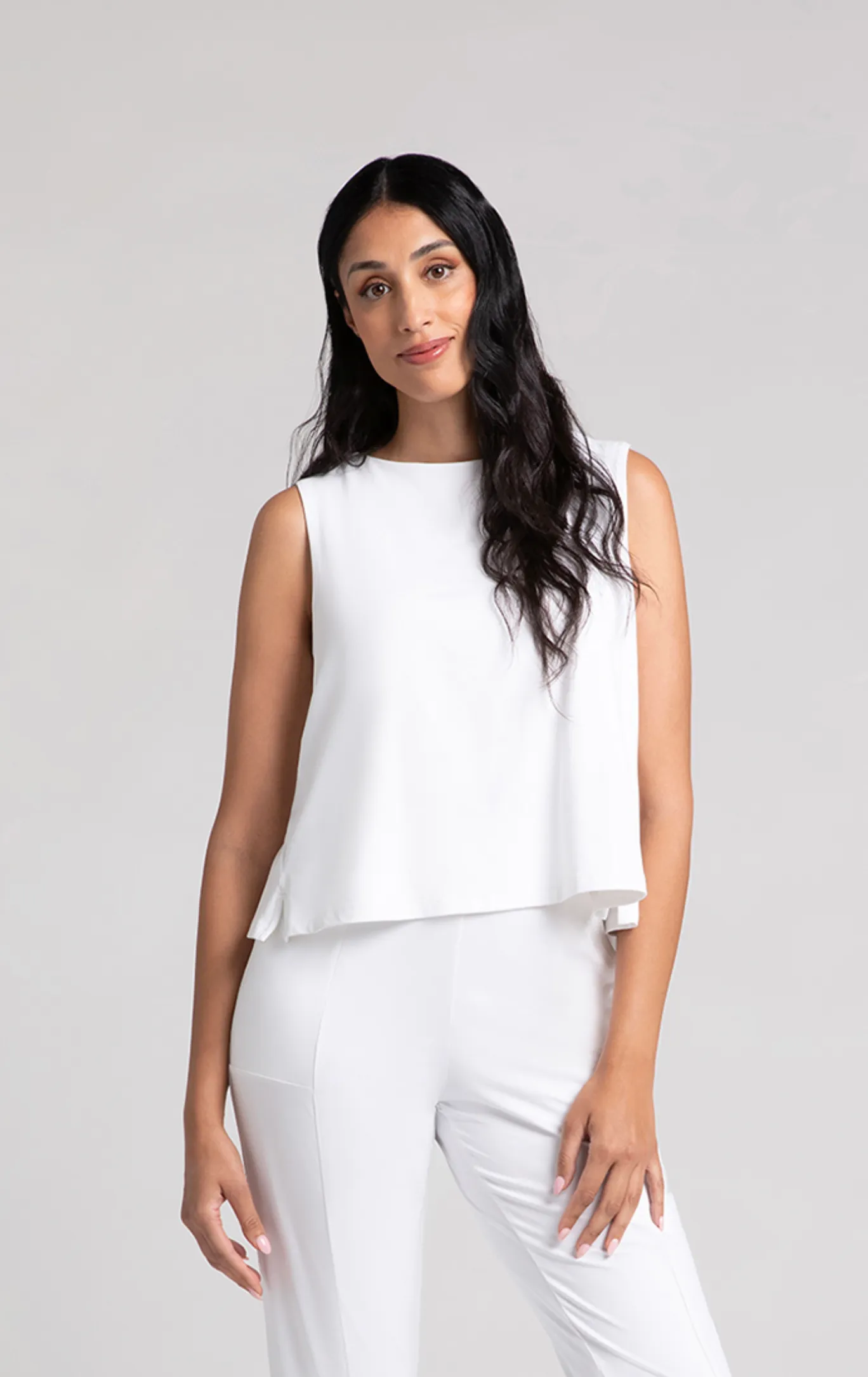 Flared Shell, White