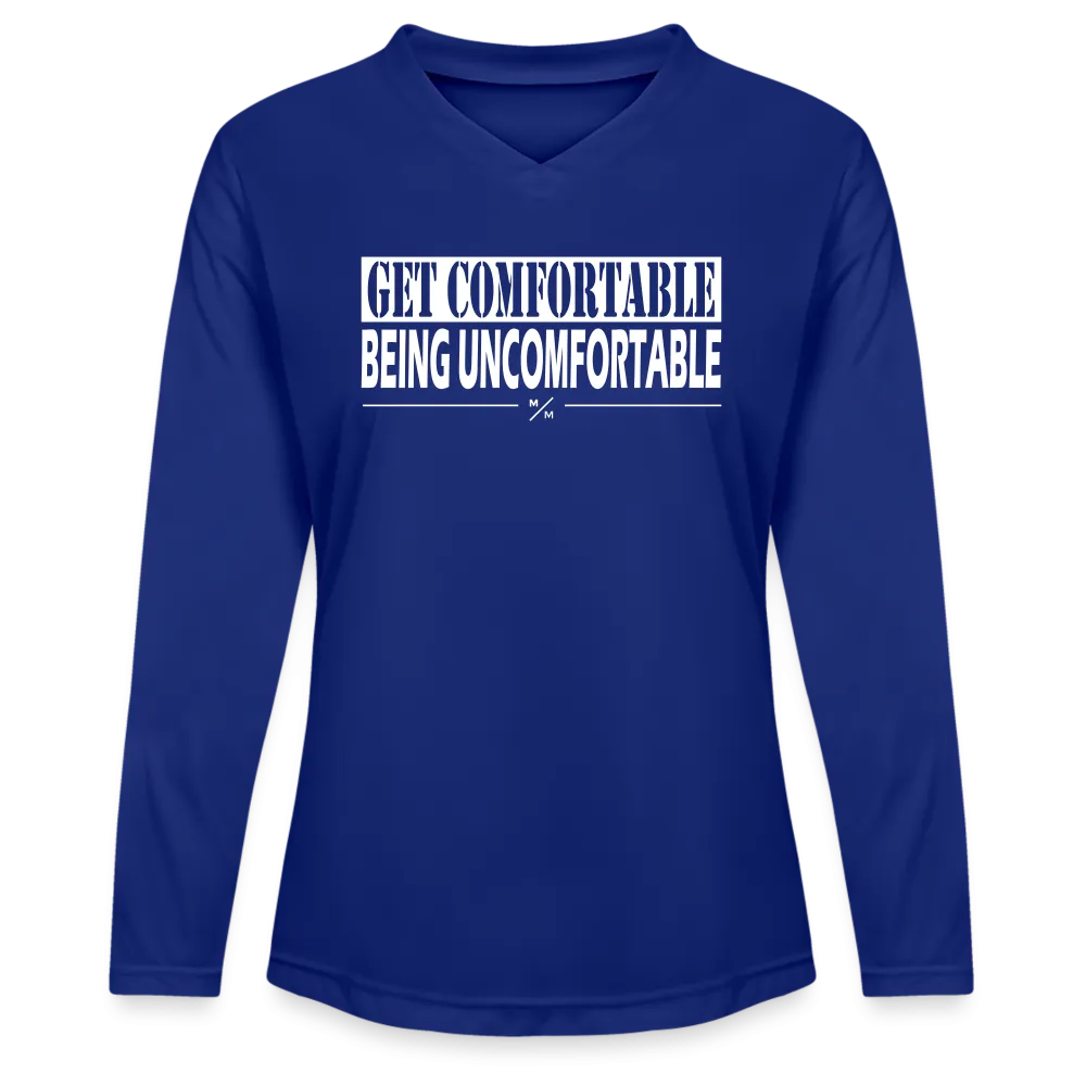Get Uncomfortable - Ladies' Zone Performance Long-Sleeve T-Shirt