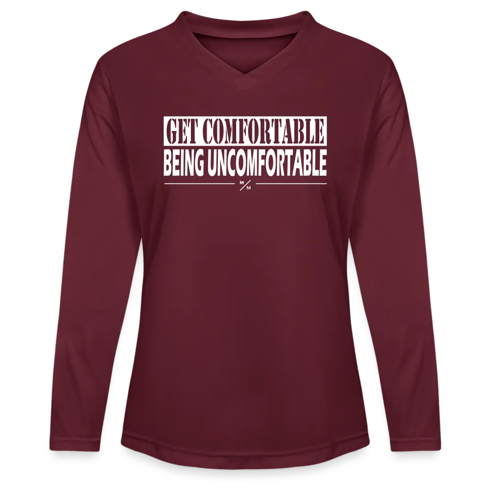 Get Uncomfortable - Ladies' Zone Performance Long-Sleeve T-Shirt