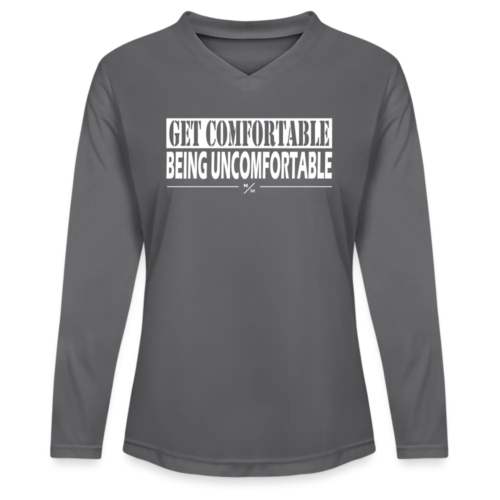Get Uncomfortable - Ladies' Zone Performance Long-Sleeve T-Shirt