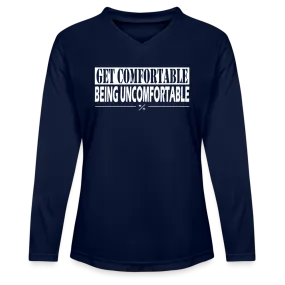 Get Uncomfortable - Ladies' Zone Performance Long-Sleeve T-Shirt