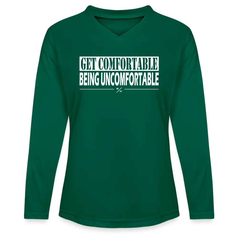 Get Uncomfortable - Ladies' Zone Performance Long-Sleeve T-Shirt