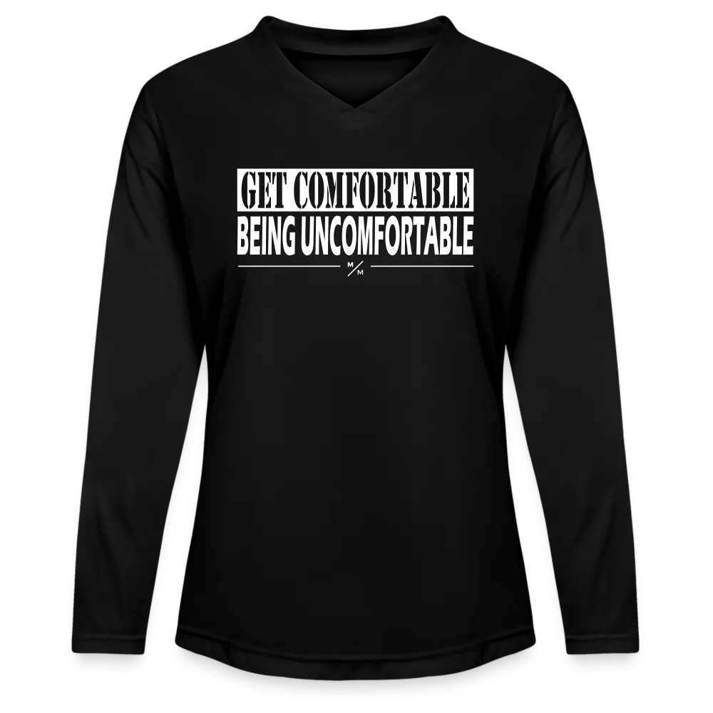 Get Uncomfortable - Ladies' Zone Performance Long-Sleeve T-Shirt