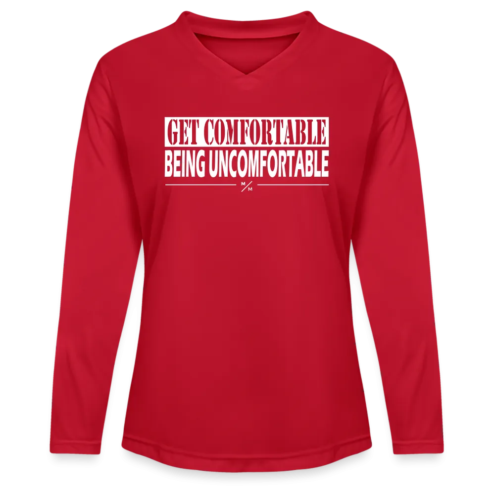 Get Uncomfortable - Ladies' Zone Performance Long-Sleeve T-Shirt
