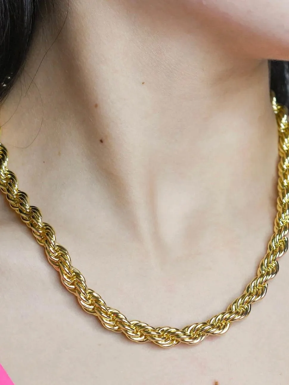 Gold Rope Necklace