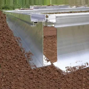 Hoklartherm | RIGA Greenhouse 6 inch High Foundation Frame