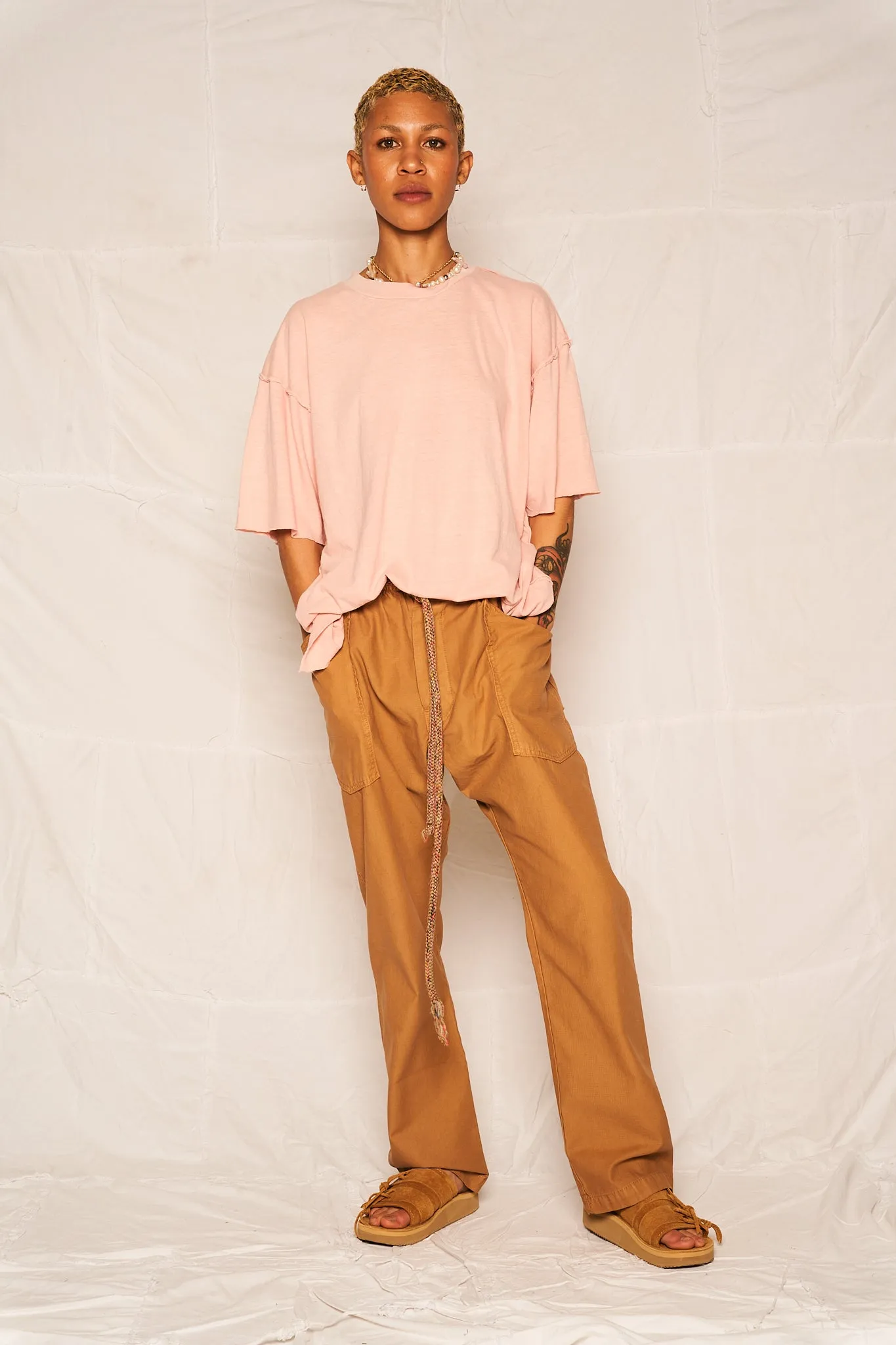 Hollywood T Organic Cotton Crystal Pink