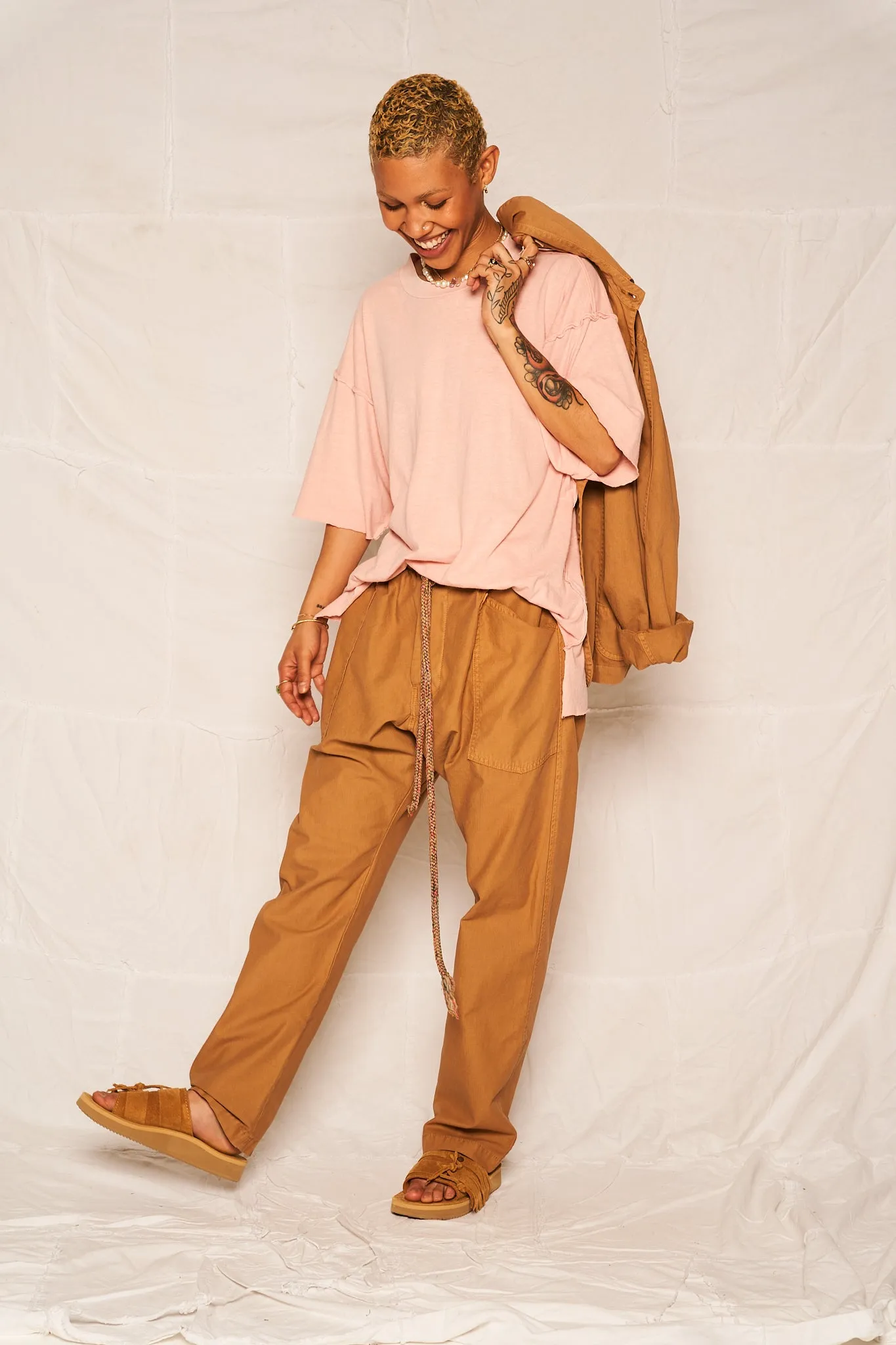 Hollywood T Organic Cotton Crystal Pink