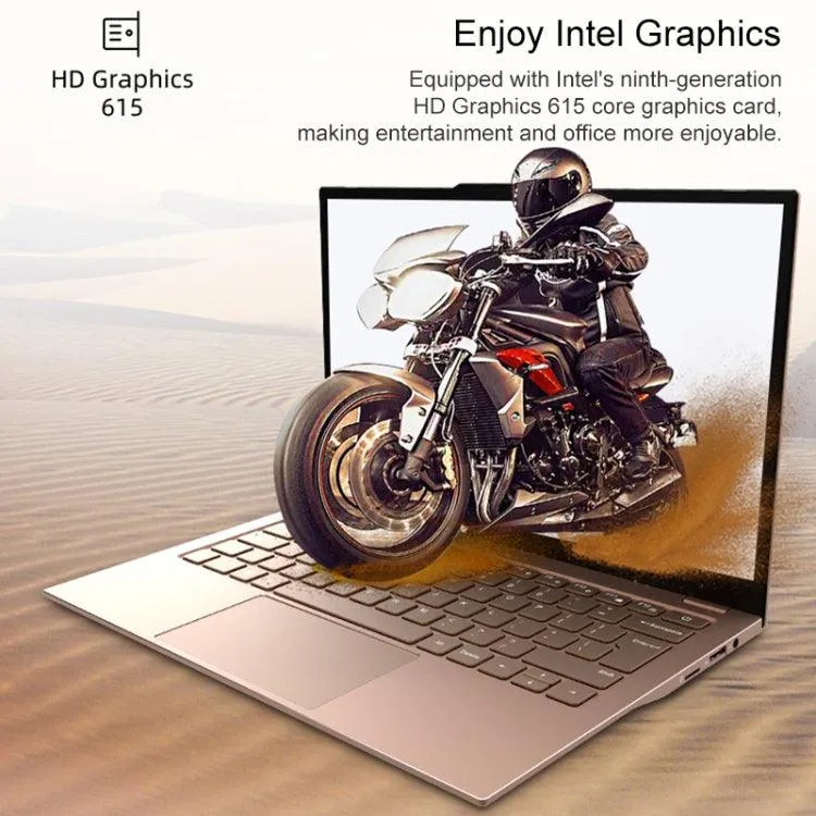 Jumper EZbook X3 Air 13.3" Laptop, Intel Core M3, 8GB RAM, 256GB SSD, Windows 10, Bluetooth & Dual WiFi, EU Charger Included