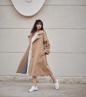 Latte Trench Coat