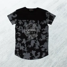 Men T-shirt- black / made in Turkey -3332