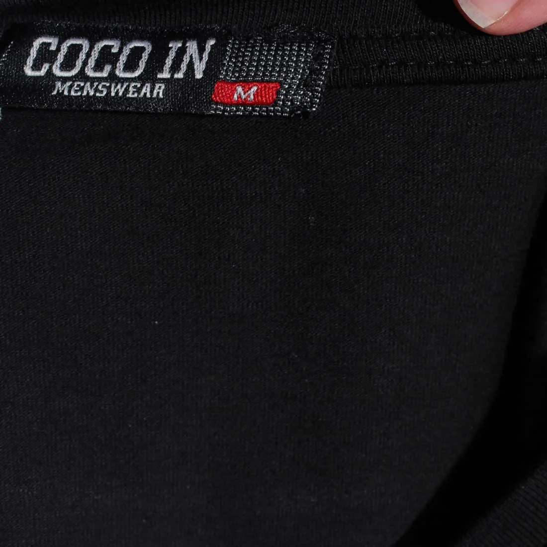 Men T-shirt- black / made in Turkey -3332